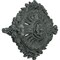 Ekena Millwork Antonio Ceiling Medallion, Hand-Painted Athenian Green Crackle, 35 7/8"W x 22 1/2"H x 4 3/8"P CM35X22ANAGC - alternate 2